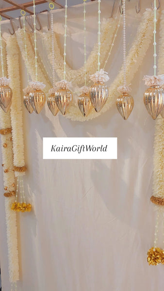 White/Gold Backdrop set!!!