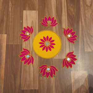 Mini Kundan Rangoli!!!