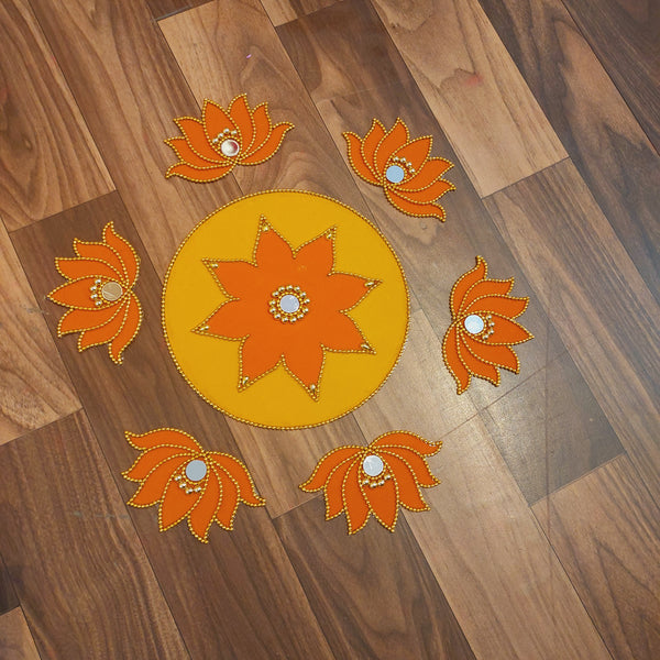 Mini Kundan Rangoli!!!