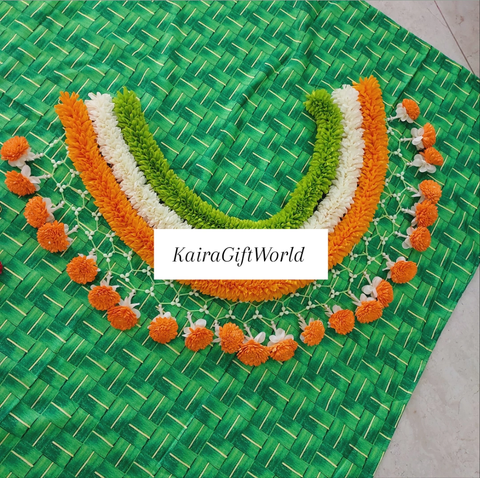 Orange/Green Jasmine jali U shape Arch!!!