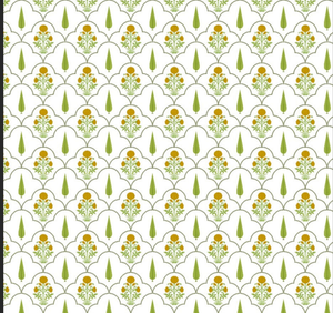 Floral backdrop cloth