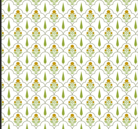 Floral backdrop cloth