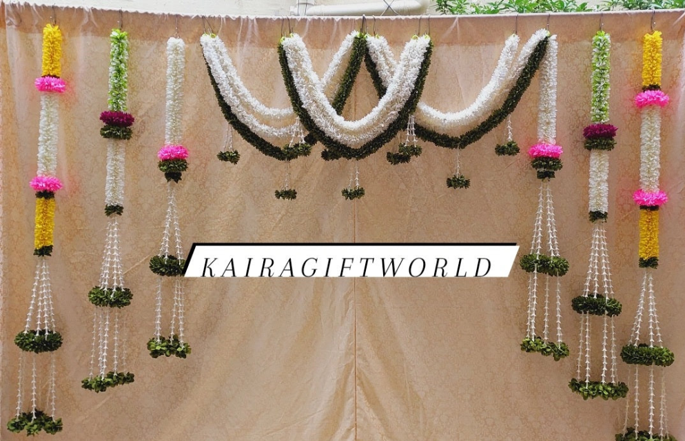 White/Green garlands set!!!