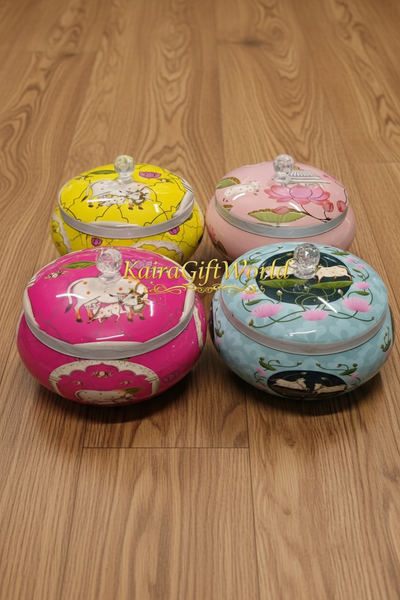 Pichwai Cow Storage Boxes!!!