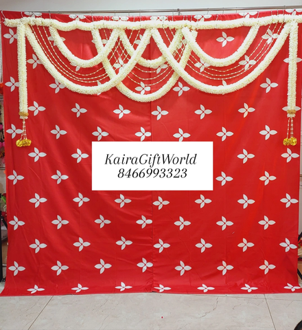 Red Floral Backdrop Set!!!