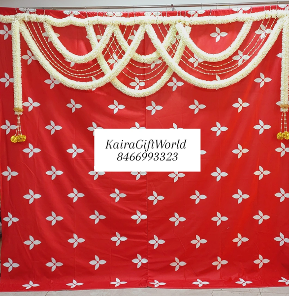 Red Floral Backdrop Set!!!