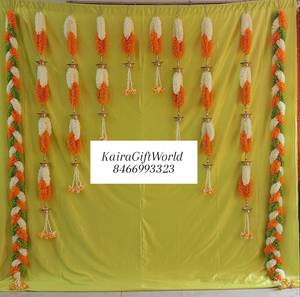 White/Orange Diya Garlands Set!!