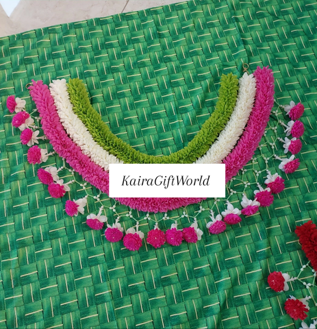 Pink/Green U shape Jasmine jali Arch!!!