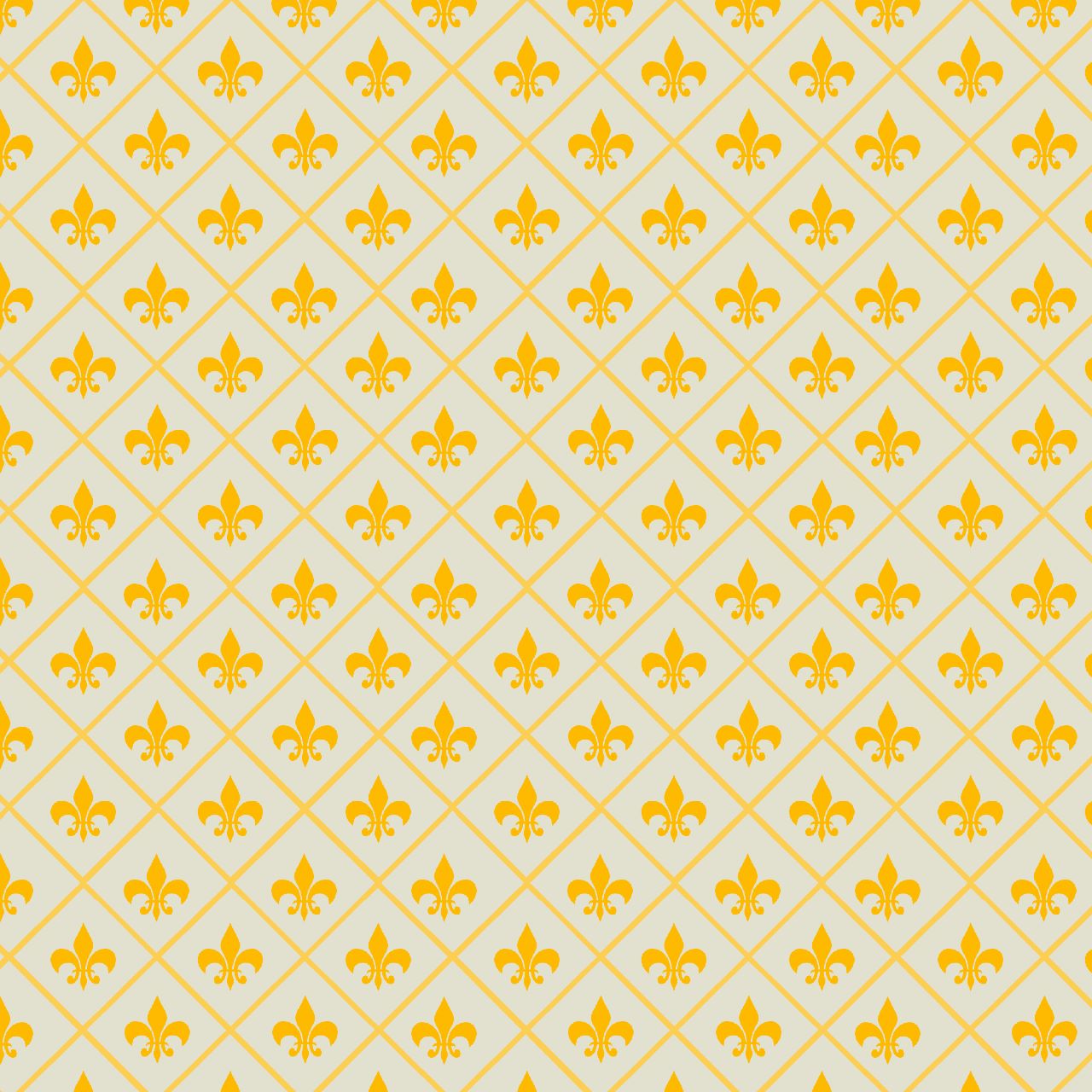 Yellow floral backdrop
