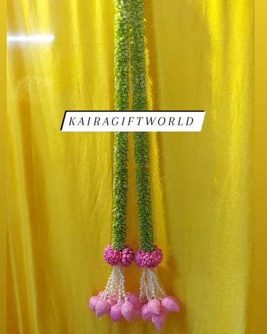 Lotus Bud green Garlands!!! - Pair