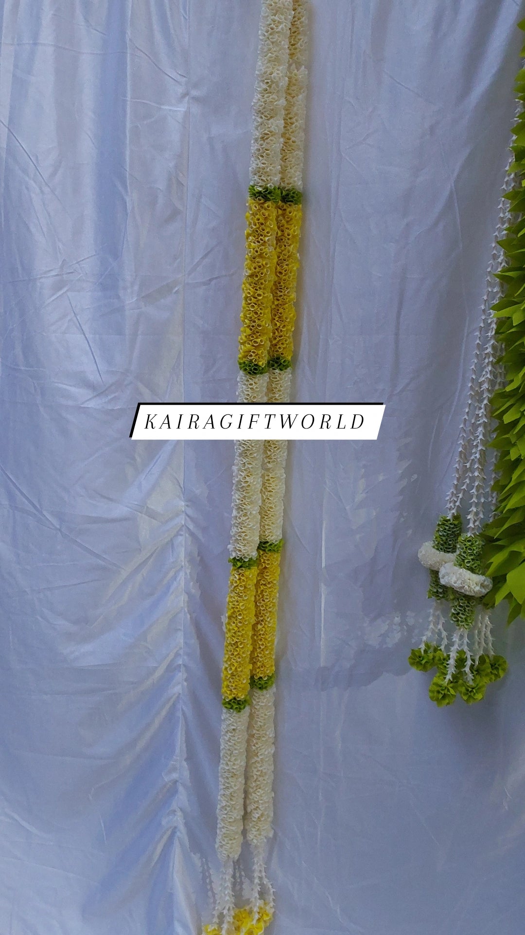 White/Double Shade Yellow Garlands!!