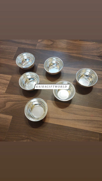 German Silver Plain Bowls!!