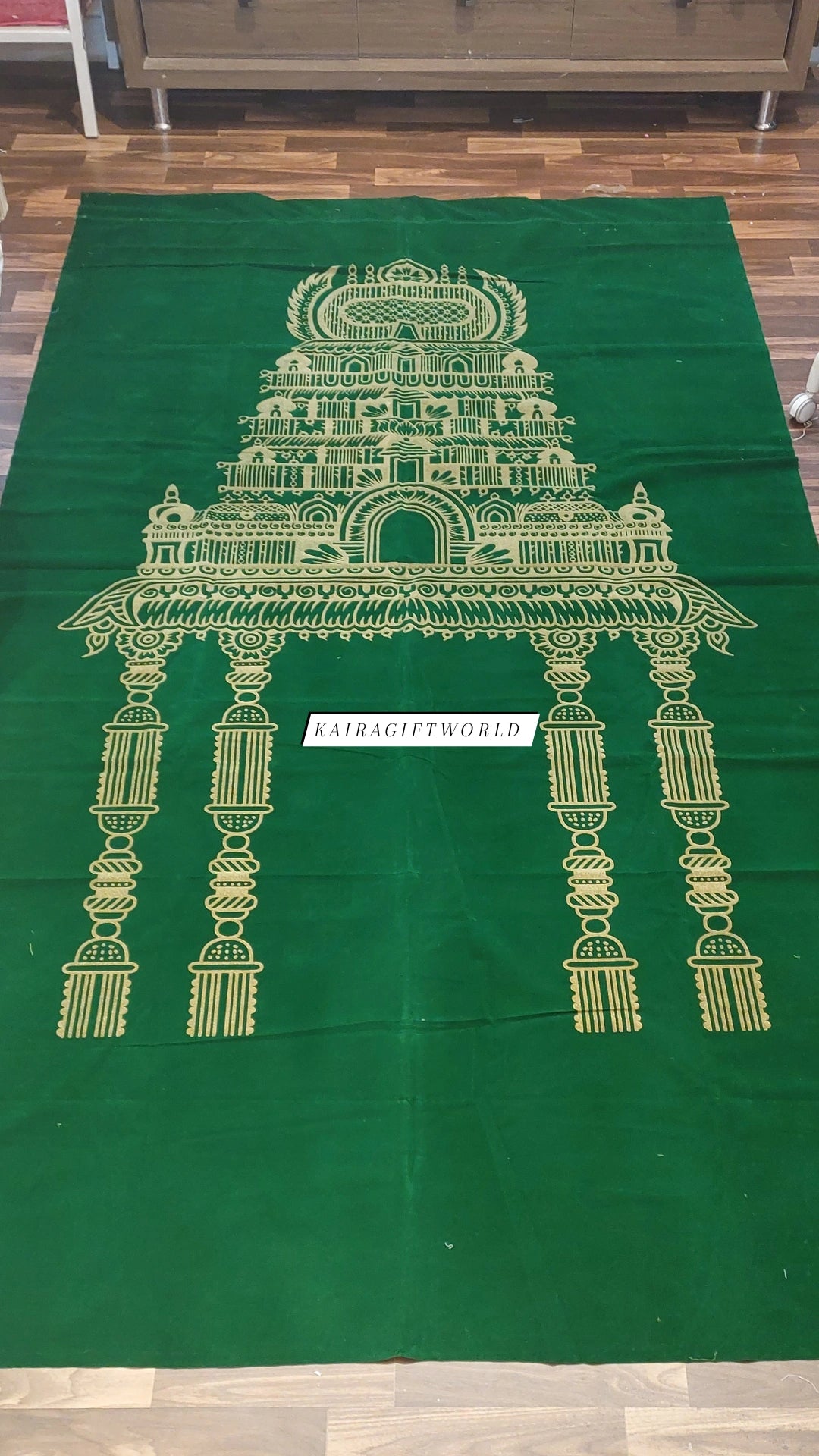 Temple Backdrop cloth - Green!!