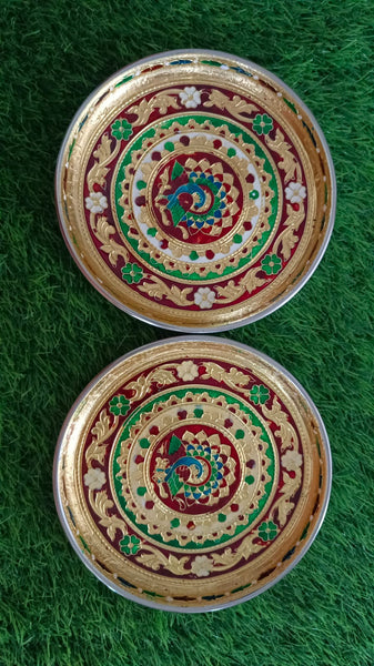Meenakari Plate