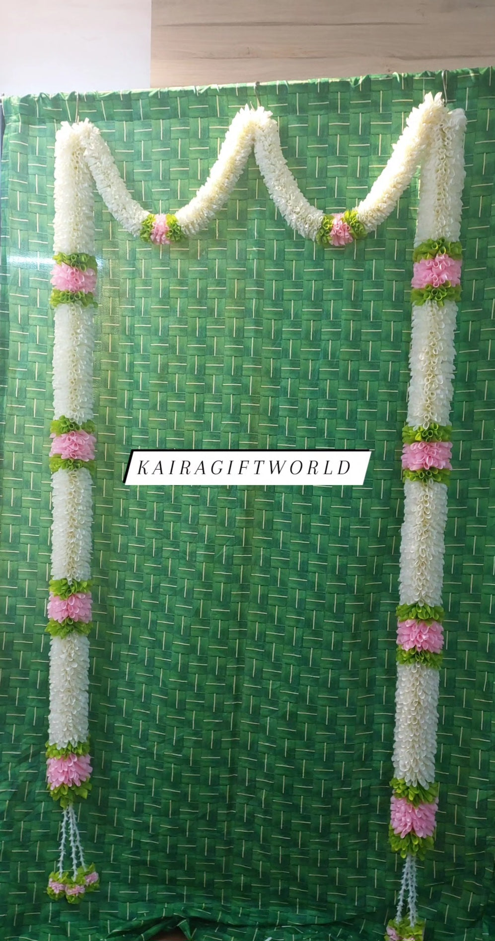 White and Pink Gajamala!!!