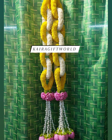 Loop Lotus Flower Hangings!!! - Pair