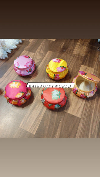 Pichwai Lotus Bangle Boxes!!!