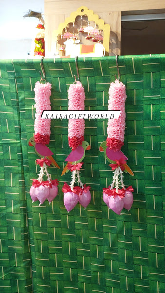 Parrot Lotus Bud Hangings