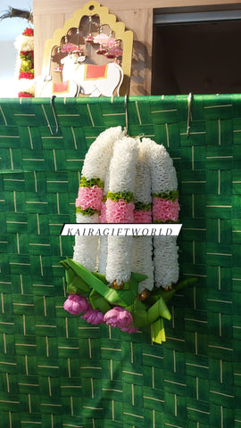 Pink Parrot Lotus Flower Hangings