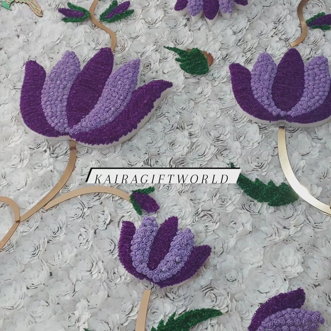 Purple Lotus Floral Set!!!