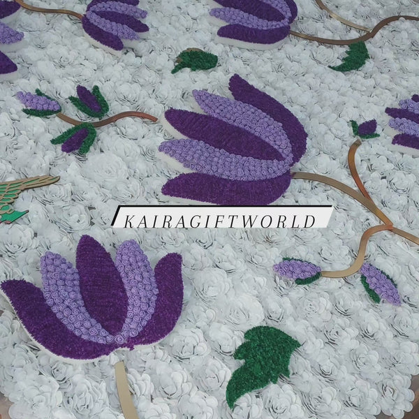Purple Lotus Floral Set!!!