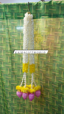White/Yellow lotus bud hangings
