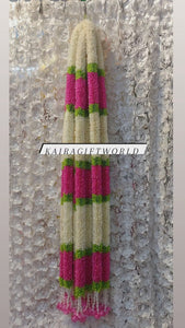 White/Lotus Pink Garlands!!! Pair