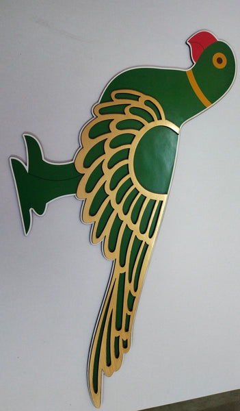 Wooden Parrots- Set of 2!!!