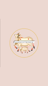 Pichwai Cow Backdrop Cloth