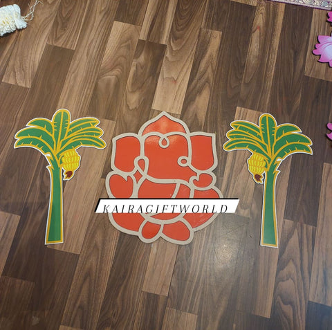 Ganesha/Banana Tree Cutout