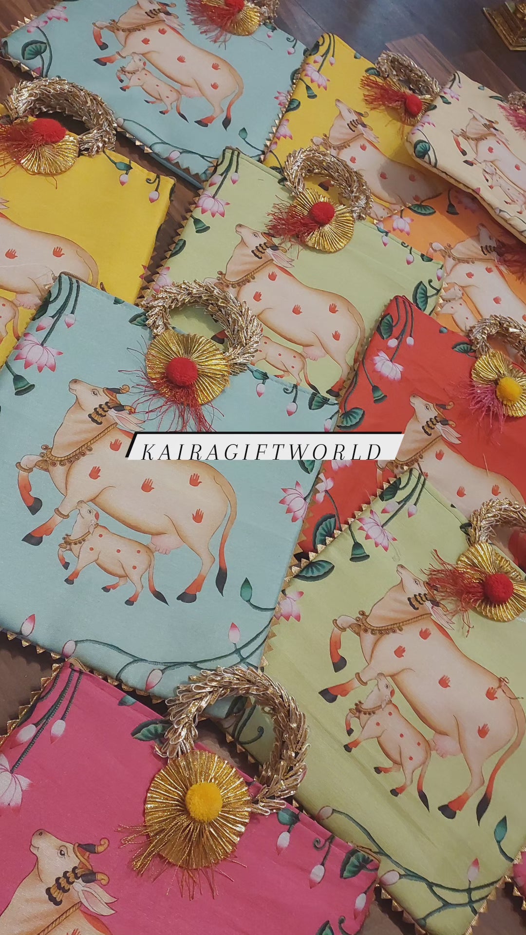 Pichwai Cow Bags!!!