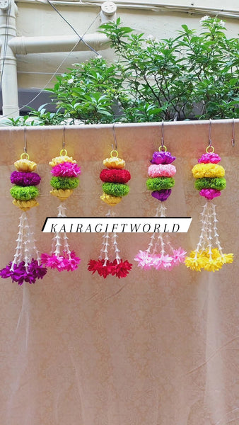 Lotus Flower Loop Hangings!!!
