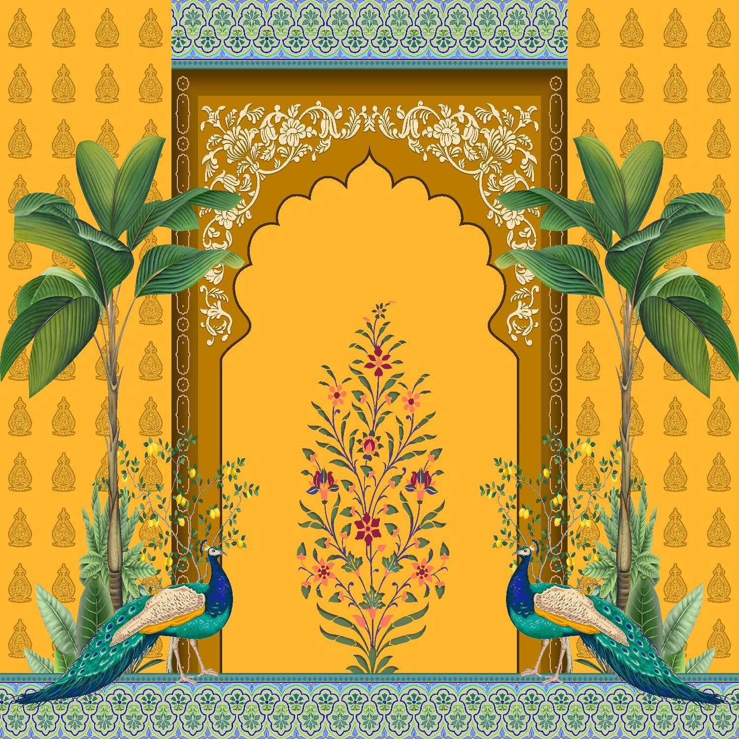 Peacock Backdrop Cloth!!!