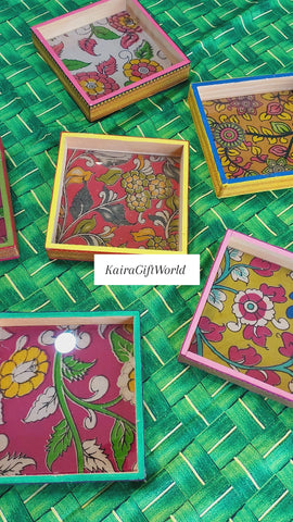 Kalamkari Trays!!!