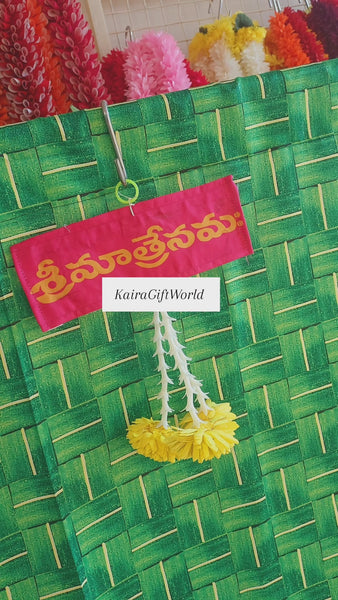 Sree Maathre Namaha Name Hangings!!!