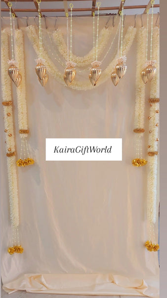 White/Gold Backdrop set!!!