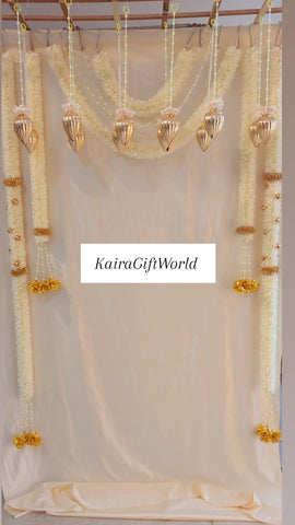 White/Gold Backdrop set!!!