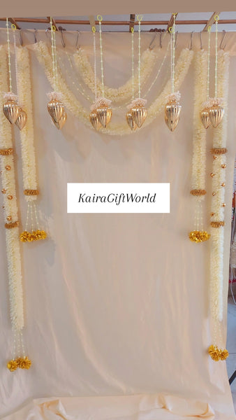 White/Gold Backdrop set!!!