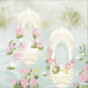 Floral Backdrop Cloth