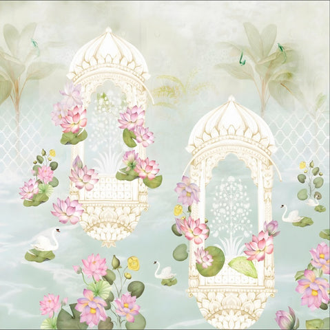 Floral Backdrop Cloth