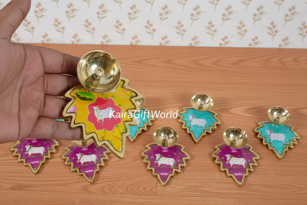 Pichwai Theme Diya!!!