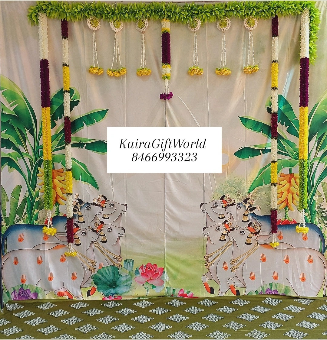 Pichwai Cow Backdrop Set!!!