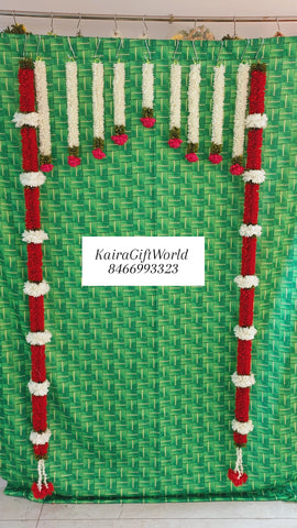 White/Red Garlands Set!!!