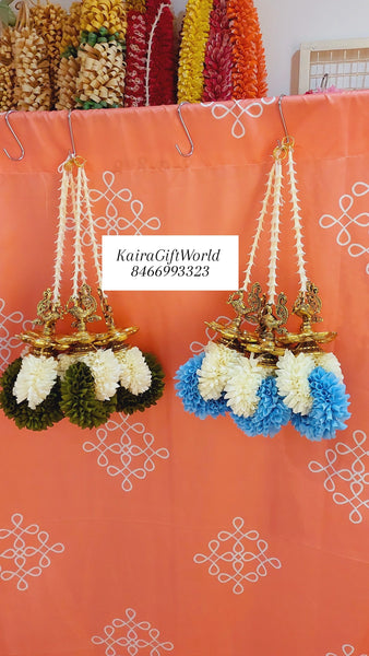 Peacock Diya Hangings!!! - KairaGiftWorld