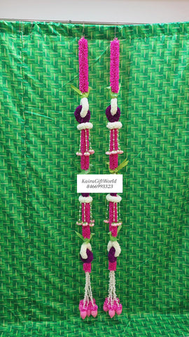 Pink/Purple Parrot Hangings!!! Set of 2 !!
