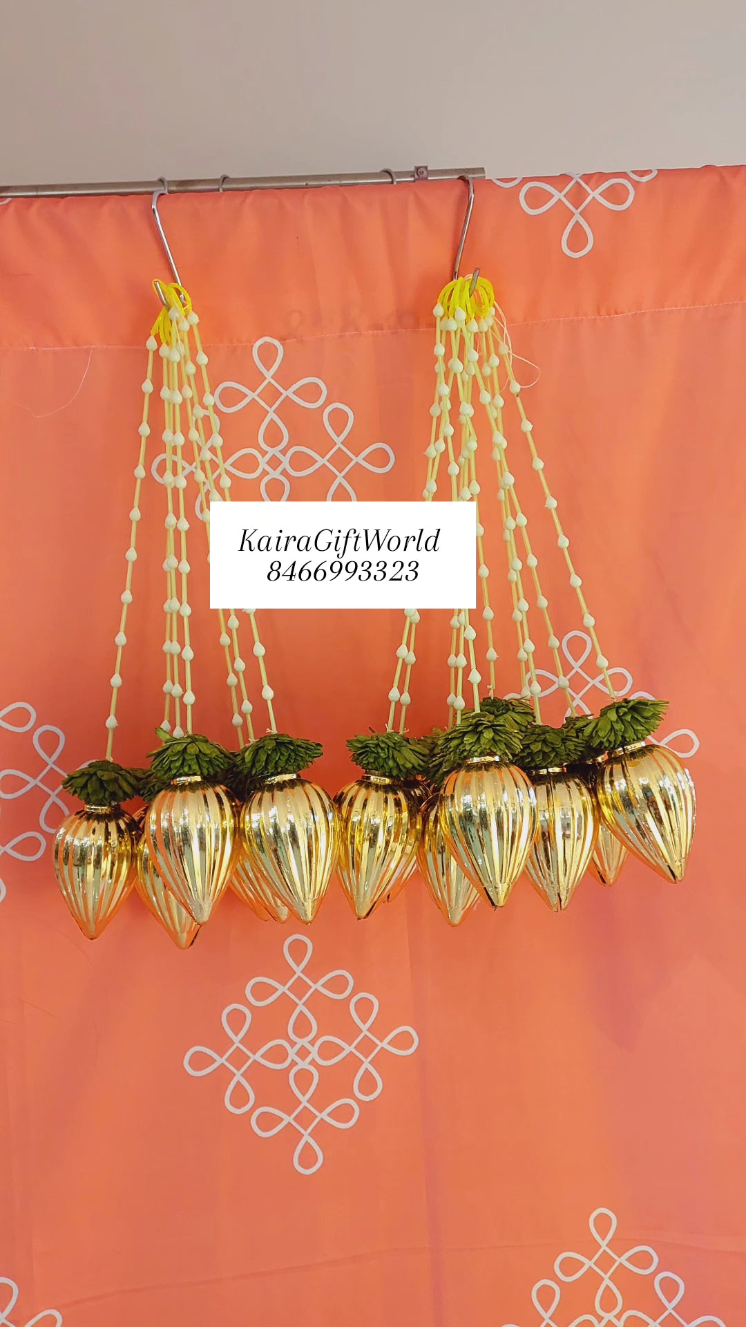 Jasmine Gold Lotusbud Hangings!!!