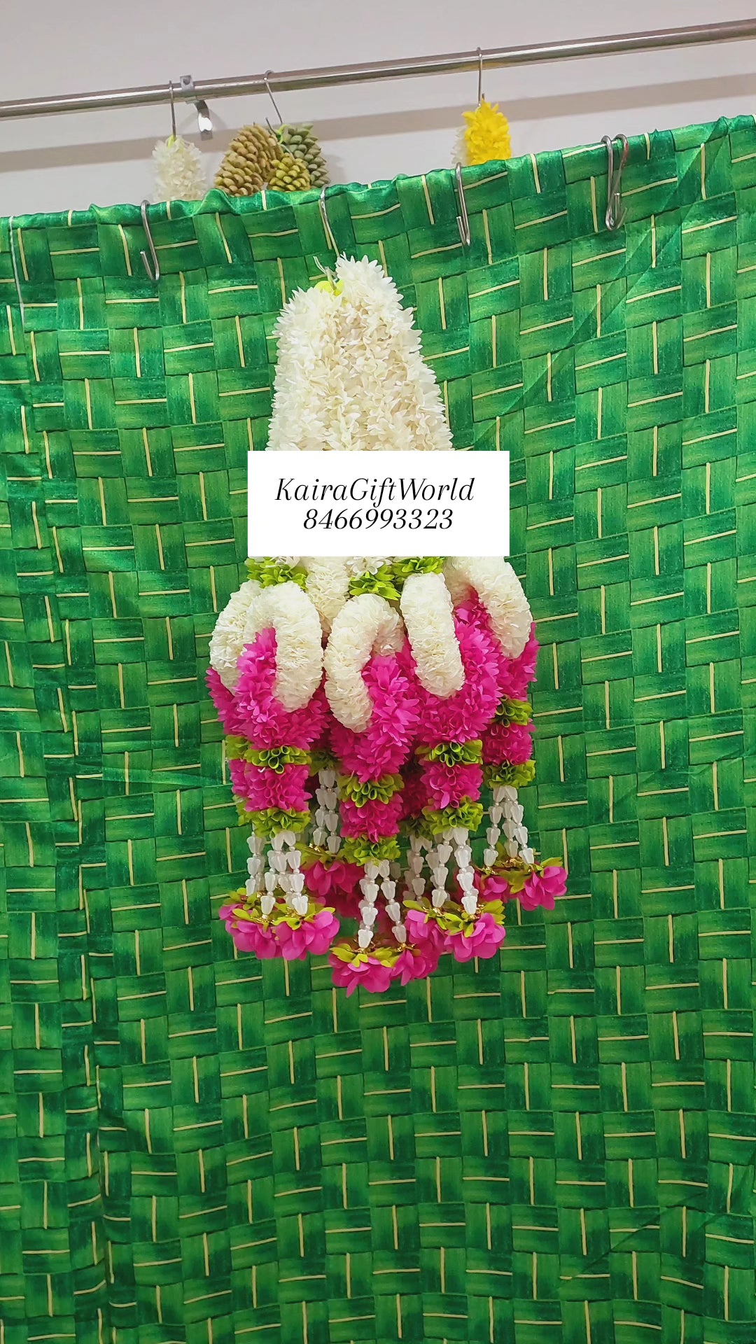 White and Pink Loop Hangings!!!