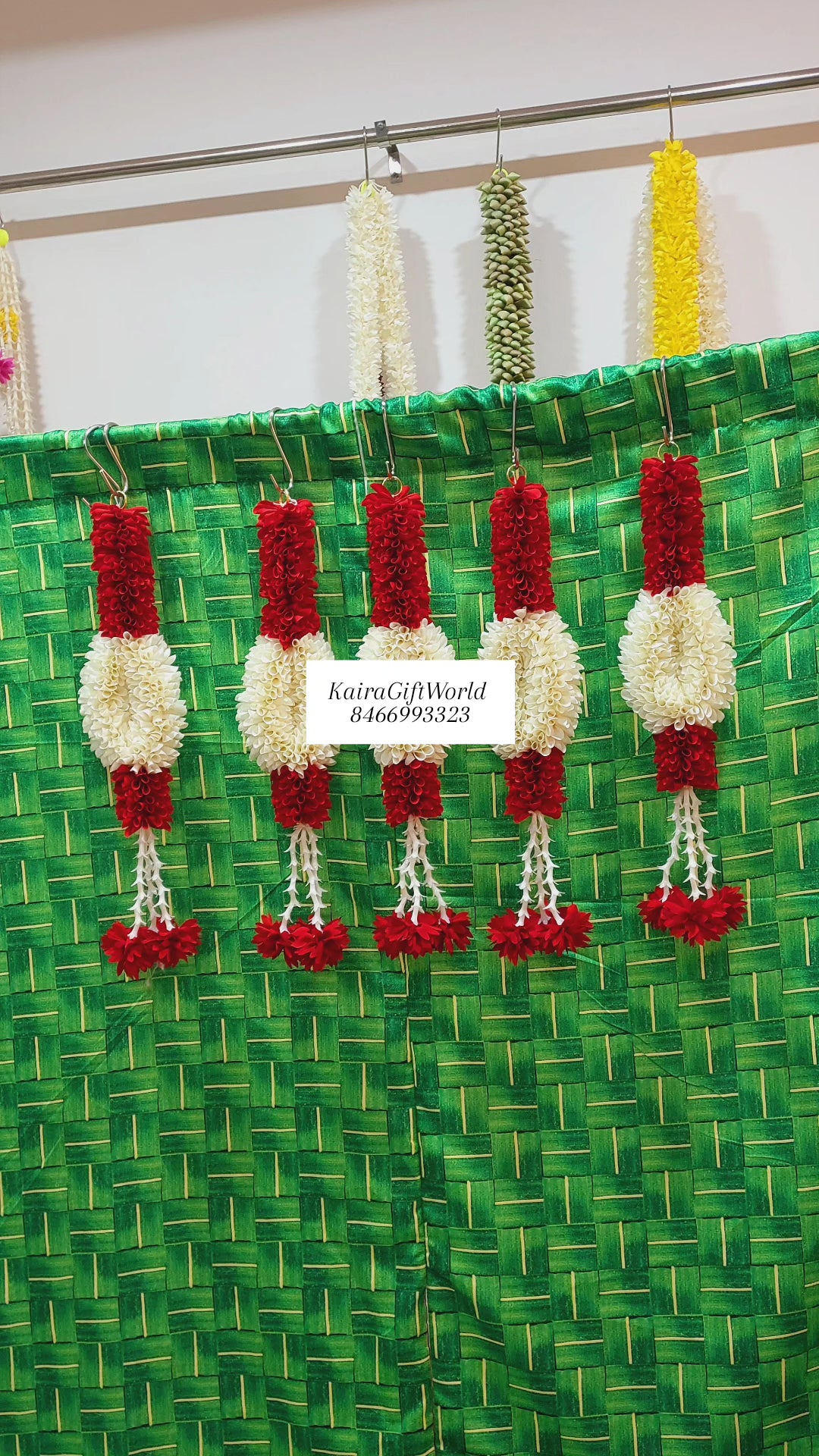 White and Red Hangings!!!