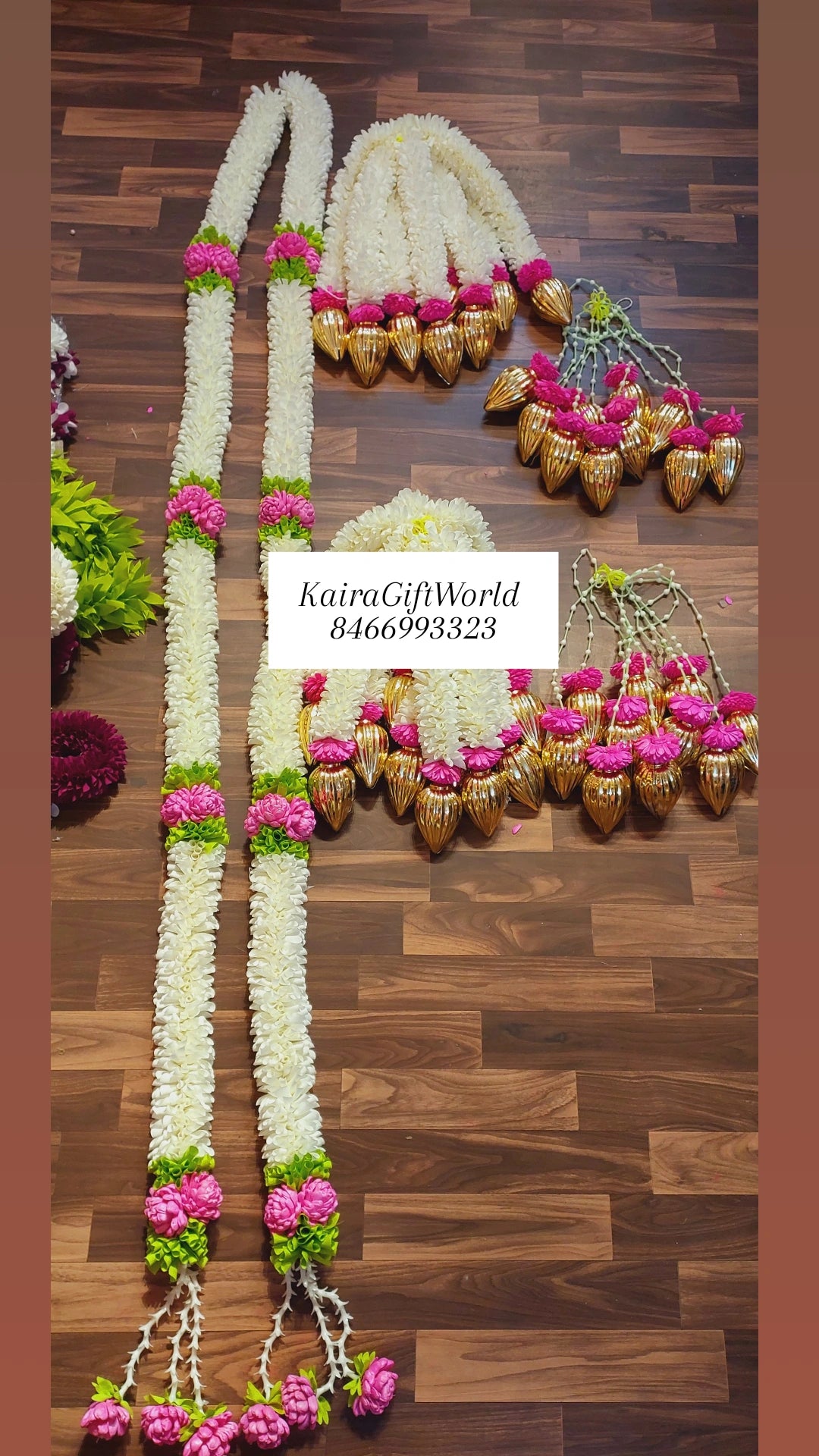 White and Pink Garlands Set!!