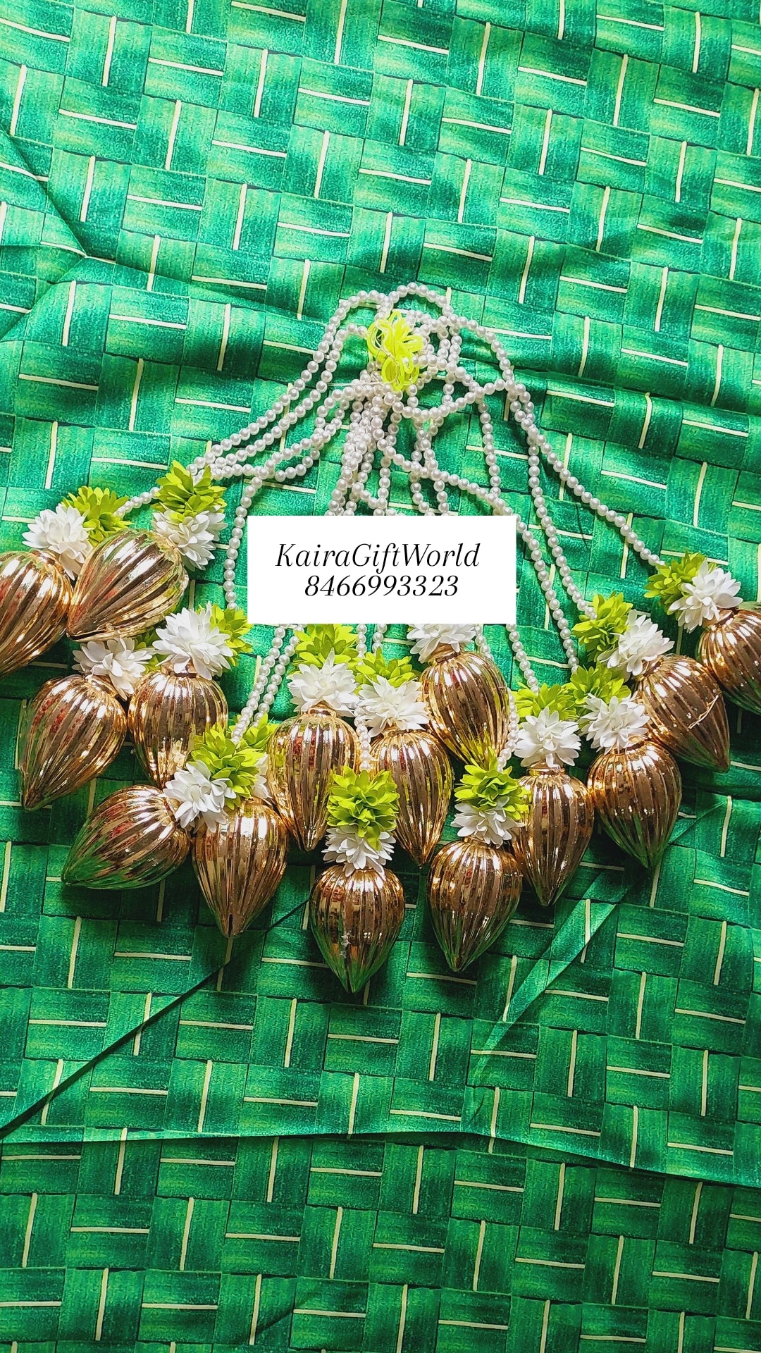 Pearl Gold Lotus Bud Hangings!!!